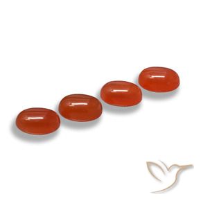 Shop natural 2.56ct Rouge-orange Agate gems, ovale, from Inde at GemSelect. In stock, global shipping!