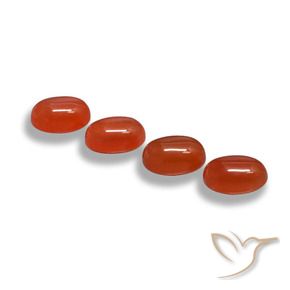 Shop natural 2.56ct Rouge-orange Agate gems, ovale, from Inde at GemSelect. In stock, global shipping!
