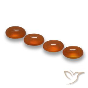 Shop natural 2.30ct Orange foncé Agate gems, ovale, from Inde at GemSelect. In stock, global shipping!