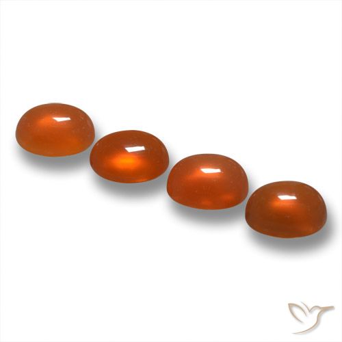 Shop natural 1.66ct Orange moyen Agate gems, ovale, from Inde at GemSelect. In stock, global shipping!