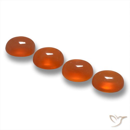 Shop natural 1.86ct Orange foncé Agate gems, ovale, from Inde at GemSelect. In stock, global shipping!