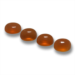 Achetez naturel 2,05ct orange agate gems, coupe ovale, en provenance inde chez gemselect. en stock, livraison internationale!