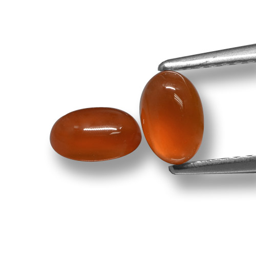 Achetez naturel 1,17ct rouge agate gems, coupe ovale, en provenance inde chez gemselect. en stock, livraison internationale!