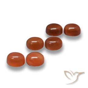 Shop natural 3.38ct Rouge-orange Agate gems, ovale, from Inde at GemSelect. In stock, global shipping!