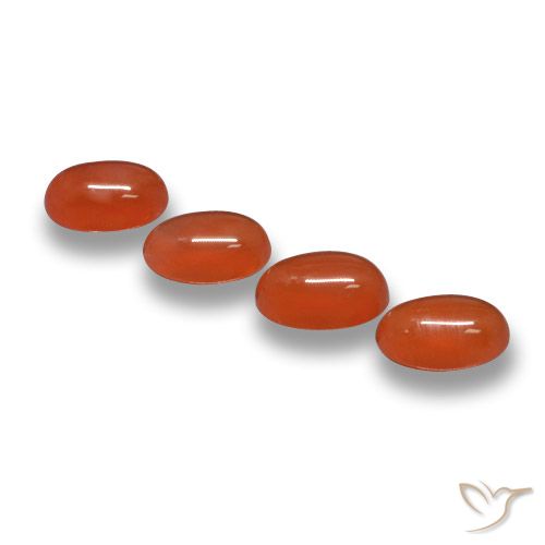Shop natural 2.23ct Rouge-orange Agate gems, ovale, from Inde at GemSelect. In stock, global shipping!
