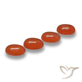 Shop natural 2.23ct Rouge-orange Agate gems, ovale, from Inde at GemSelect. In stock, global shipping!