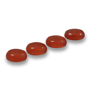 Achetez naturel 2.50ct Rouge-orange Agate gems, Coupe ovale, En provenance Inde chez GemSelect. En stock, livraison internationale!