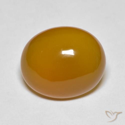 5.53ct Naturel Orange brun Agate, ovale, Translucide