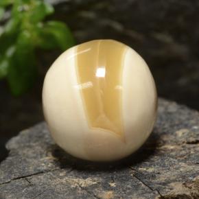 Agate Multicolore naturelle Sphère / Boule, 15.26 ct, Opaque