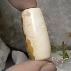 Agate multicolore naturelle forme fantaisie, 56,94 ct, opaque