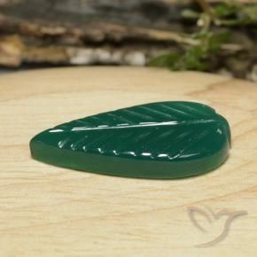 Agate Forêt verte naturelle Fantaisie, 5.73 ct, Translucide