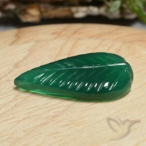 Agate Vert moyen naturelle Fantaisie, 5.19 ct, Translucide