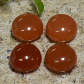 Achetez naturel 1.82ct Orange rougeâtre Agate gems, Coupe roude, En provenance Inde chez GemSelect. En stock, livraison internationale!