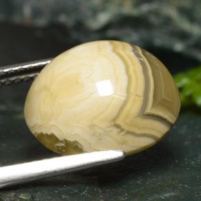 Agate Multicolore naturelle Coupe ovale, 9.28 ct, Opaque