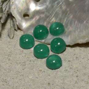 Achetez naturel 2,01ct vert agate gems, coupe roude, en provenance inde chez gemselect. en stock, livraison internationale!