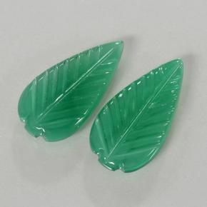 Achetez naturel 5,71ct vert agate gems, taille fleur, en provenance inde chez gemselect. en stock, livraison internationale!