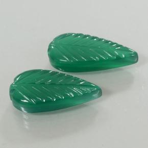 Achetez naturel 8,71ct vert agate gems, taille fleur, en provenance inde chez gemselect. en stock, livraison internationale!