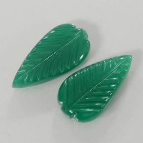 Achetez naturel 9.90ct Vert chaud Agate gems, Taille Fleur, En provenance Inde chez GemSelect. En stock, livraison internationale!