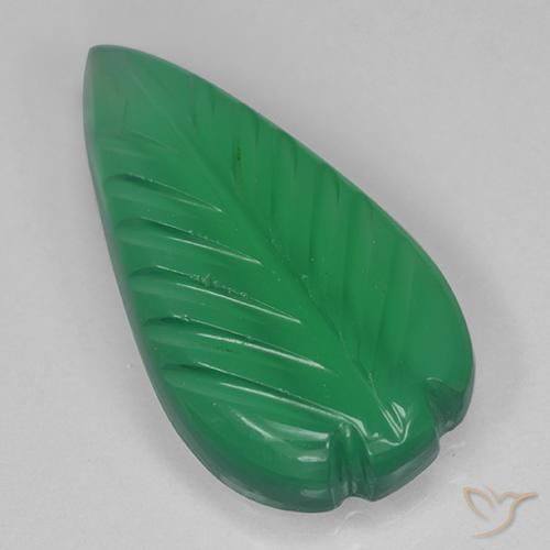 Agate Vert moyen naturelle Fantaisie, 3.30 ct, Transparent