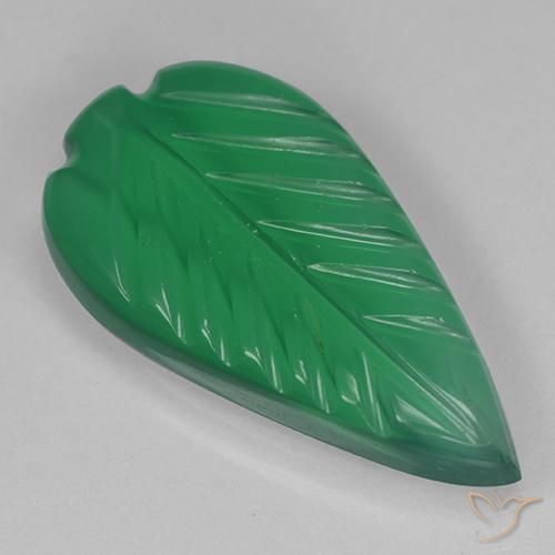 Agate Vert moyen naturelle Fantaisie, 3.30 ct, Transparent