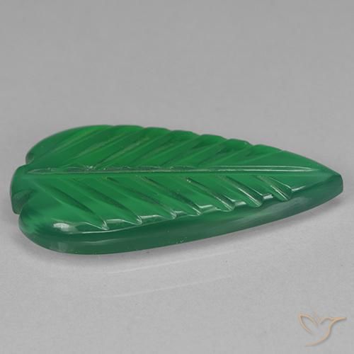 Agate Vert moyen naturelle Fantaisie, 3.60 ct, Transparent