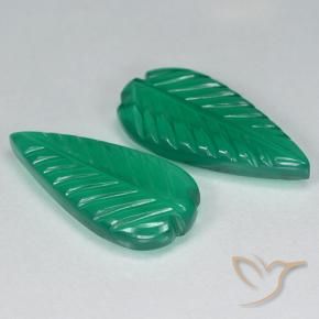 Shop natural 6.86ct Vert chaud Agate gems, Taille Fleur, from Inde at GemSelect. In stock, global shipping!