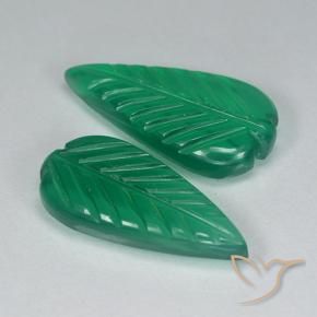 Shop natural 7.52ct Vert moyen Agate gems, Taille Fleur, from Inde at GemSelect. In stock, global shipping!