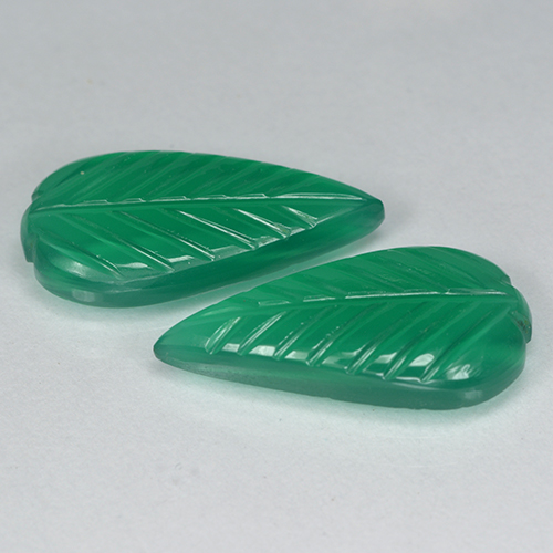 Achetez naturel 6,48ct vert agate gems, taille fleur, en provenance inde chez gemselect. en stock, livraison internationale!