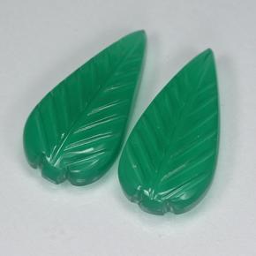 Achetez naturel 6,48ct vert agate gems, taille fleur, en provenance inde chez gemselect. en stock, livraison internationale!