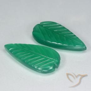 Shop natural 6.44ct Vert chaud Agate gems, Taille Fleur, from Inde at GemSelect. In stock, global shipping!