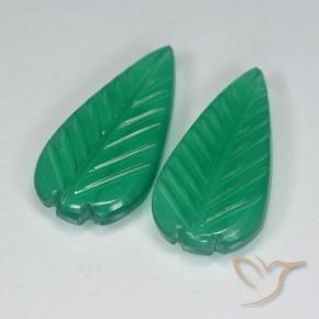 Shop natural 6.44ct Vert chaud Agate gems, Taille Fleur, from Inde at GemSelect. In stock, global shipping!