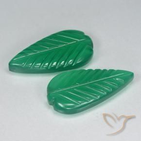 Shop natural 7.70ct Vert clair Agate gems, Taille Fleur, from Inde at GemSelect. In stock, global shipping!