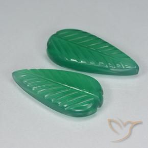 Shop natural 7.23ct Vert chaud Agate gems, Taille Fleur, from Inde at GemSelect. In stock, global shipping!