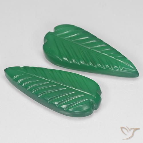 Achetez naturel 7,51ct vert agate gems, forme fantaisie, en provenance inde chez gemselect. en stock, livraison internationale!