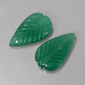 Achetez naturel 5.17ct Vert chaud Agate gems, Taille Fleur, En provenance Inde chez GemSelect. En stock, livraison internationale!