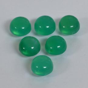 Achetez naturel 1,92ct vert agate gems, coupe roude, en provenance inde chez gemselect. en stock, livraison internationale!