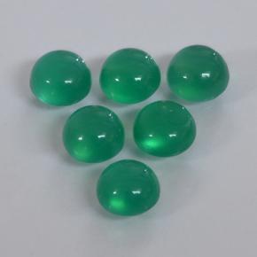 Achetez naturel 1,69ct vert agate gems, coupe roude, en provenance inde chez gemselect. en stock, livraison internationale!