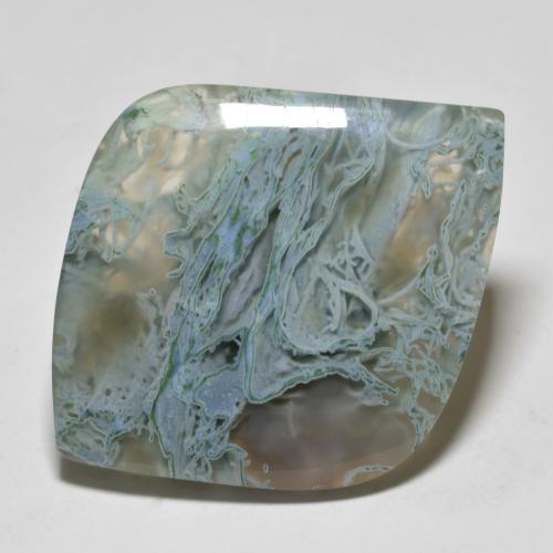 Agate Multicolore naturelle Forme fantaisie, 37.70 ct, Translucide