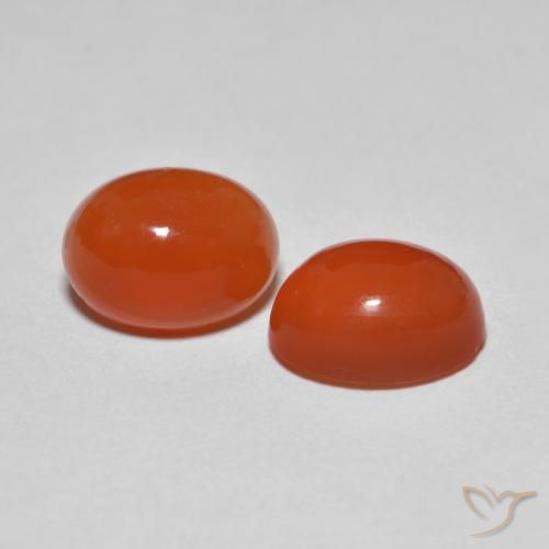 Shop natural 2.80ct Orange moyen Agate gems, ovale, from Inde at GemSelect. In stock, global shipping!