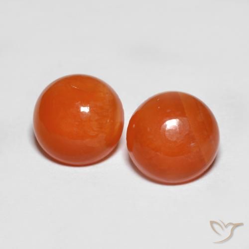 Achetez naturel 2,36ct rouge agate gems, coupe roude, en provenance inde chez gemselect. en stock, livraison internationale!