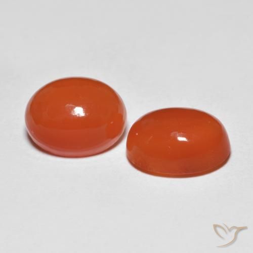 Shop natural 2.41ct Rouge moyen Agate gems, ovale, from Inde at GemSelect. In stock, global shipping!