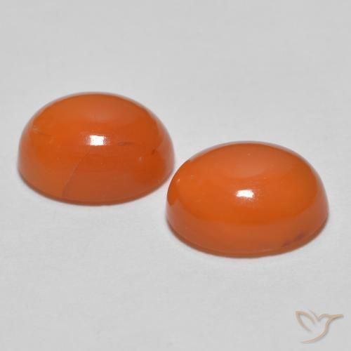 Shop natural 2.51ct Orange moyen Agate gems, ovale, from Inde at GemSelect. In stock, global shipping!