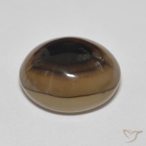 Agate Multicolore naturelle ovale, 8.49 ct, Translucide