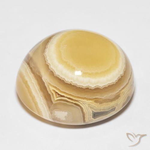 Agate Multicolore naturelle ovale, 79.66 ct, Opaque