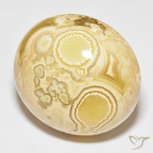 Agate Multicolore naturelle ovale, 185.63 ct, Opaque