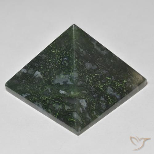 Agate Multicolore naturelle Carré, 102.56 ct, Opaque