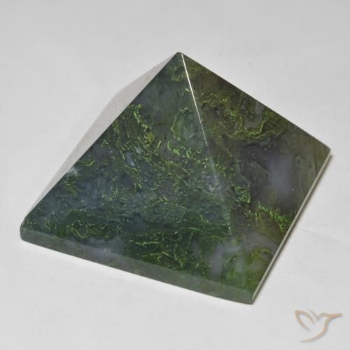 Agate Multicolore naturelle Carré, 125.29 ct, Opaque