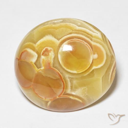 30.88ct Naturel Multicolore Agate, ovale, Opaque