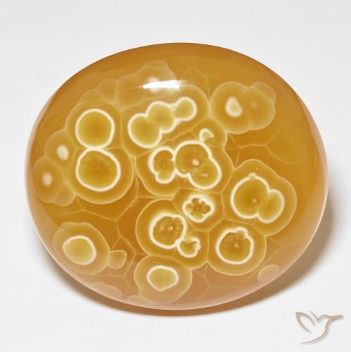 110.36ct Naturel Multicolore Agate, ovale, Opaque