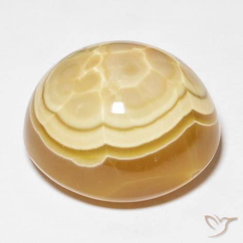 Agate Multicolore naturelle ovale, 57.04 ct, Opaque
